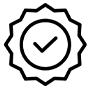 Соответствие стандартам CE и RoHS; сертификация производства по стандартам BSCI и ISO9001