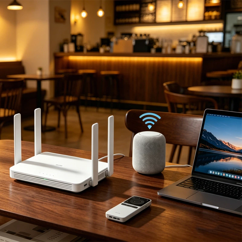 Не позволяйте Wi-Fi ограничивать ваши возможности! Этот роутер обеспечивает мощный сигнал по всему дому.