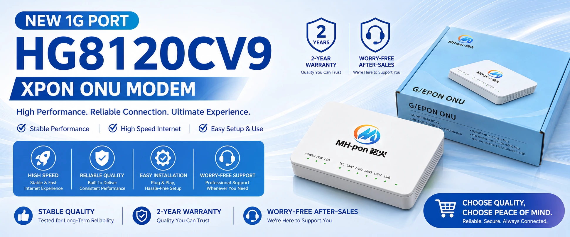 HUAWEI HG8120C EG8120L XPON ONU OLT EPON GPON