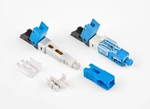 Быстроразъемный оптоволоконный соединитель LX09 SC для FTTH, разъем SC/APC SC/UPC, устанавливаемый на месте.