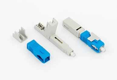 Быстроразъемный оптоволоконный соединитель SC LX11 FTTH для полевой сборки, быстроразъемный соединитель SC/UPC для одномодового оптоволокна.