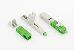 Быстроразъемный оптоволоконный соединитель SC LX11 FTTH для полевой сборки, быстроразъемный соединитель SC/UPC для одномодового оптоволокна.