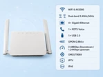 Двухдиапазонный оптический терминал HS8145X6 с поддержкой GPON, Wi-Fi 6 (AX3000) и гигабитными портами
