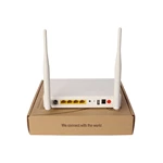 Оптический терминал F660 V8.0 / F609 V3.0 (белый корпус) с поддержкой GPON, Wi-Fi 2.4 ГГц, гигабитными/стомегабитными портами и VoIP