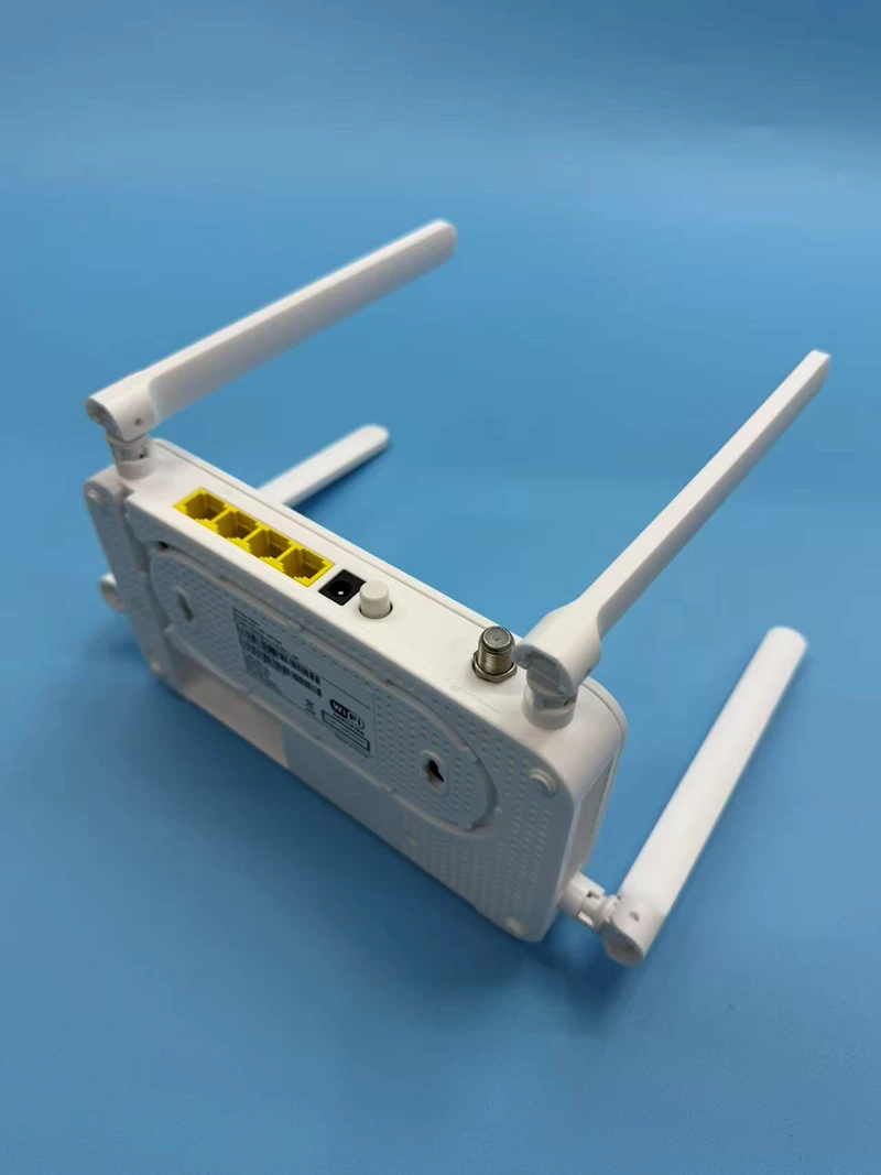 GPON/XPON-терминал HG6143D Ai32, оптический модем ONU с Wi-Fi 2.4 ГГц / 5.8 ГГц, 4 порта LAN (1GE+3FE), 2 порта POTS, 2 порта USB, CATV, поддержка VoIP, до 1200 Мбит/с