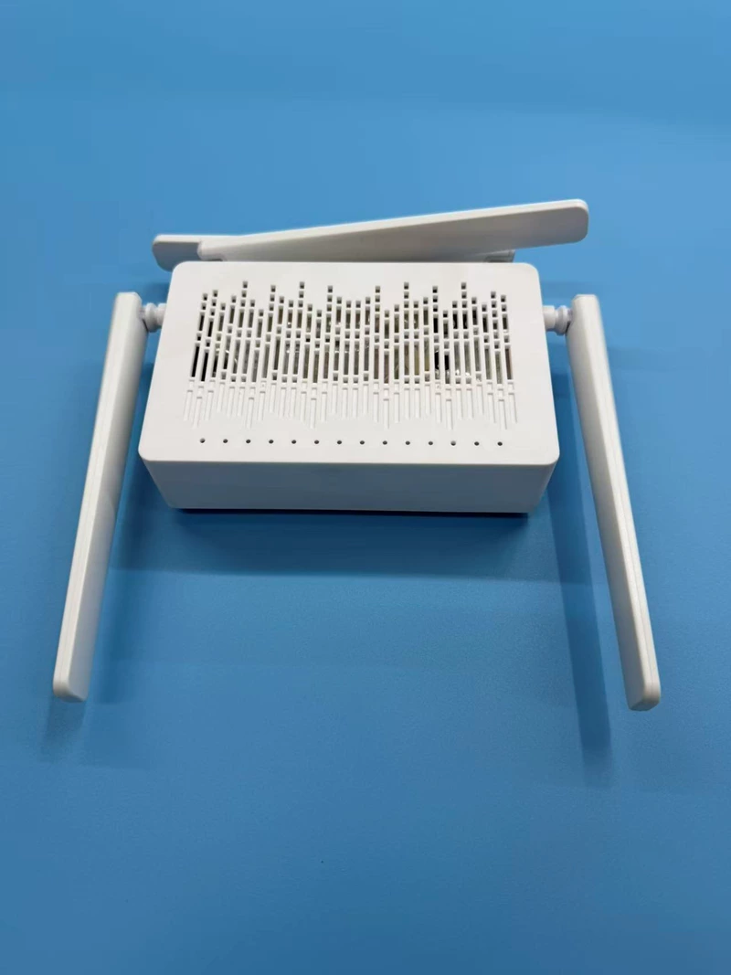 GPON/XPON-терминал Ai639-X6, оптический модем ONU с Wi-Fi 2.4 ГГц / 5.8 ГГц (Wi-Fi 6), 4 порта LAN (1GE+3FE), 2 порта POTS, 2 порта USB, CATV, поддержка VoIP, до 3000 Мбит/с, 4 внешние антенны