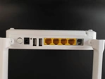 GPON/XPON-терминал AI743, оптический модем ONU с Wi-Fi 2.4 ГГц, 4 порта LAN (1GE+3FE), 2 порта POTS, 2 порта USB, CATV, поддержка VoIP, до 300 Мбит/с, 2 внешние антенны
