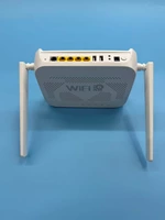 GPON/XPON-терминал Ai80-X6, оптический модем ONU с Wi-Fi 2.4 ГГц / 5.8 ГГц, 4 порта LAN (1GE+3FE), 2 порта POTS, 2 порта USB, CATV, поддержка VoIP, до 1200 Мбит/с, 2 внешние антенны