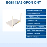 Двухдиапазонный оптический терминал EG8143A5 с поддержкой GPON, Wi-Fi 2.4 ГГц, гигабитным портом, VoIP и CATV