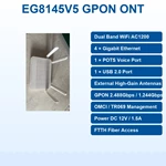 Двухдиапазонный оптический терминал EG8145V5 с поддержкой GPON, Wi-Fi 5 (AC1200) и гигабитными портами