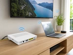 Гигабитный оптический терминал EG8242H с поддержкой GPON, гигабитными портами и RF-интерфейсом для CATV
