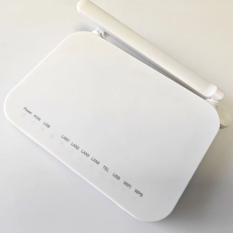 GPON/XPON-терминал H1S-3, оптический модем ONU с Wi-Fi 2.4 ГГц, 4 порта LAN (1GE+3FE), 1 порт POTS, USB, поддержка VoIP, до 300 Мбит/с