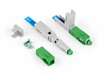 SC быстрый коннектор LXR04 для FTTH, полевой соединитель SC/APC и SC/UPC, быстрый монтаж, одномодовый