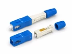 SC быстрый коннектор LX11 SC/UPC одномодовый полевой соединитель для FTTH, быстрый монтаж без сварки