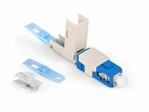 SC быстрый коннектор LX16 SC/UPC для FTTH, полевой соединитель, механическая сварка, одномодовый, быстрый монтаж