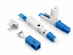 SC быстрый коннектор LX12 FTTH, SC/UPC одномодовый полевой соединитель, механическая сварка, предварительно полированный