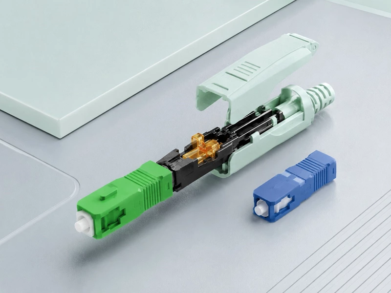 SC быстрый коннектор LX05 для FTTH, полевой соединитель SC/APC и SC/UPC, одномодовый, быстрый монтаж без сварки