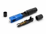 Быстрый коннектор SC LX08 для FTTH, полевой соединитель SC/UPC и SC/APC, предварительно полированный, механическая сварка, одномодовый