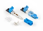 SC быстрый коннектор LX09 для FTTH, полевой соединитель SC/APC SC/UPC, быстрый монтаж без сварки