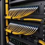 Патч-корд оптический Uniboot LC/UPC-LC/UPC дуплексный одномодовый G.657A1, LSZH, 2.0мм, с Push-Pull и переключаемой полярностью, для ЦОД и FTTH